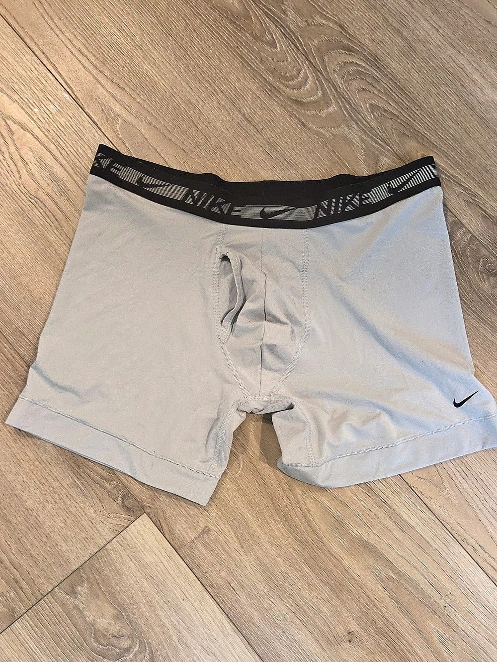 Nike Dri-FIT Essential Microfiber Boxer Brief Men's Gray Boxer Briefs